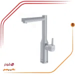 شیر ظرفشویی شودر مدل یونیک کروم مات