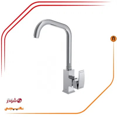 شیر ظرفشویی شودر مدل باواریا کروم