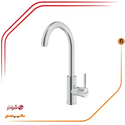 شیر ظرفشویی شودر مدل موناکوپلاس کروم