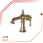 شیر روشویی ثابت شودر مدل بیزانس طلامات