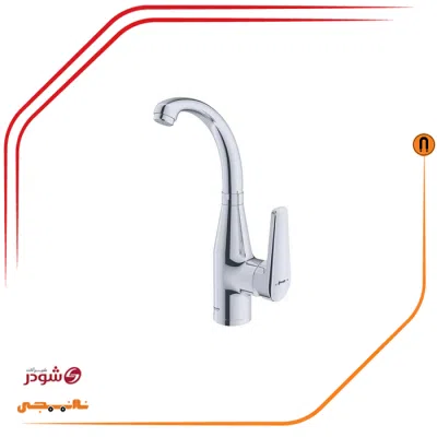 شیر روشویی زدرا شودر مدل لیون کروم