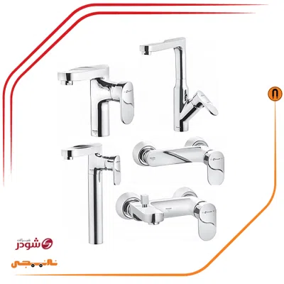 ست شیرآلات شودر مدل اسمارت