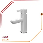 شیر روشویی ثابت شودر مدل یونیک شیری کروم