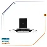 هود ایلیا استیل مدل پردیس مشکی