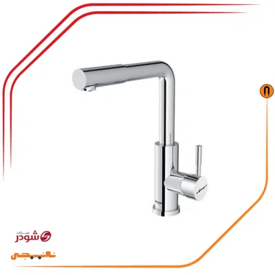 شیر ظرفشویی شودر مدل مارینو کروم