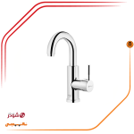شیر روشویی زدرا شودر مدل مارینو کروم