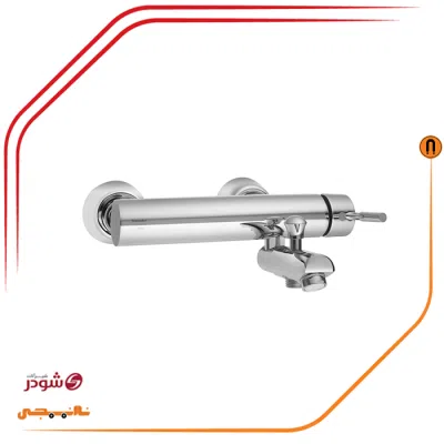 شیر حمام شودر مدل مارینو کرم