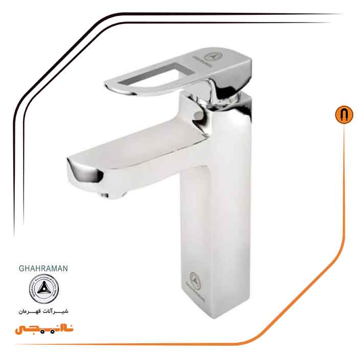 شیرروشویی-قهرمان-مدل-موج-کروم شیرروشویی قهرمان مدل موج کروم