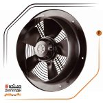 هواکش صنعتی آکسیال دمنده مدل VIF-25V2S ( طرح آلمان - قاب گرد )