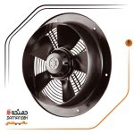هواکش صنعتی آکسیال دمنده مدل VIF-25V4S ( طرح آلمان - قاب گرد )