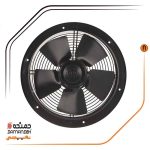 هواکش صنعتی آکسیال دمنده مدل VIF-30V4S ( طرح آلمان - قاب گرد )