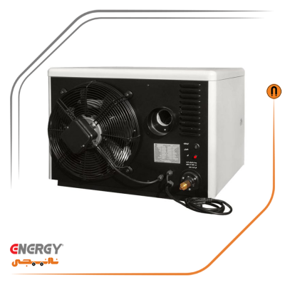 هیتر گازی انرژی مدل GH 0618 دارای فن اکسیال قدرتمند مناسب برای سالن‌ها و واحدهای مسکونی
