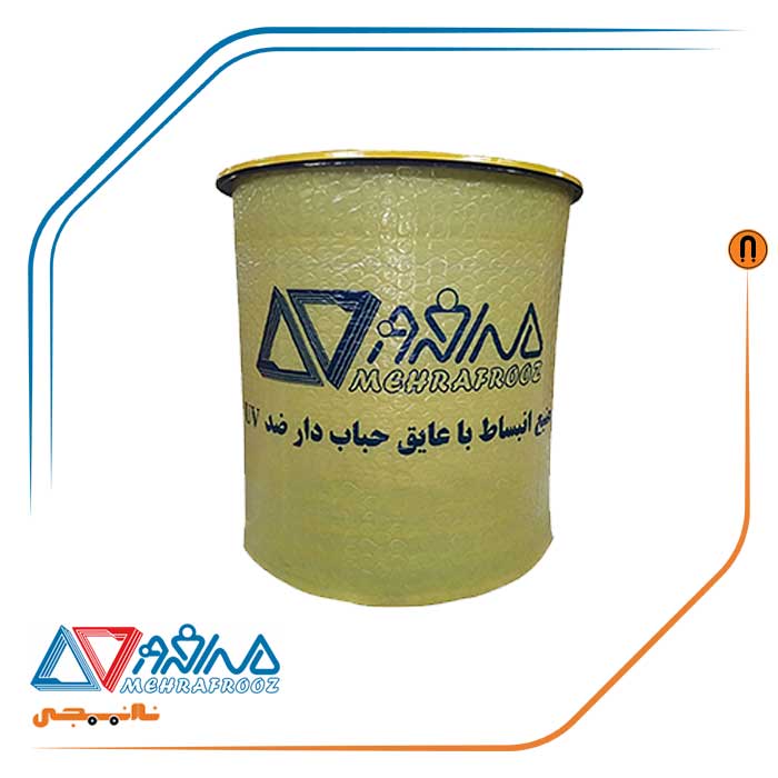 meher50b منبع انبساط 130 لیتری نیمه عایق مهرافروز - Image 1