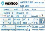 پمپ نیم اسب محیطی ونیکو مدل QB60 - Image 2