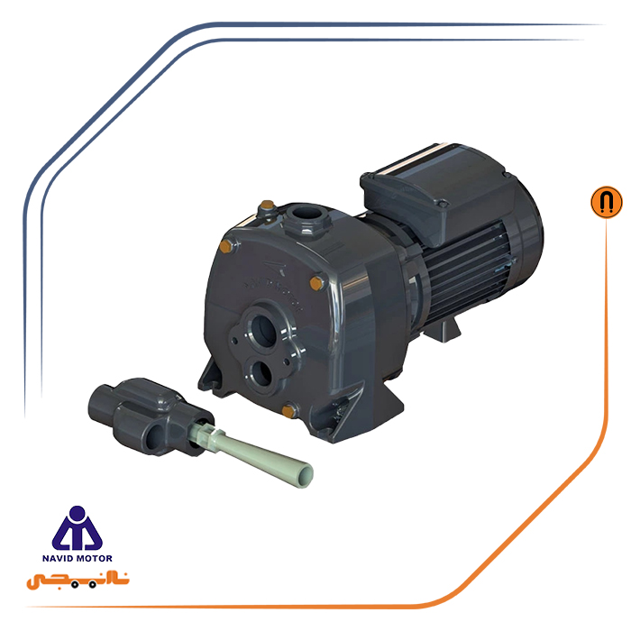 AP Navid Motor پمپ آب یک و نیم اسب دو لول نوید موتور مدل APT 150 - Image 1