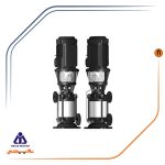 پمپ یک اسب طبقاتی عمودی نوید موتور مدل  WKL 32-4a/0.75KW