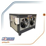 کوره هوای گرم 300 هزار فن آکسیال افقی نیرو تهویه البرز مدل HAV300