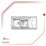 سینک روکار اخوان مدل 303S