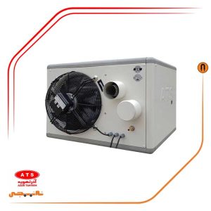 هیتر گازی فایر تیوب آذر تهویه طرح رومیزی مدل F920 دو ظرفیتی دو دور