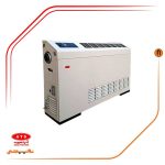 هیتر گازی فایر تیوب آذر تهویه طرح فن کوئلی مدل F919 دو ظرفیتی دو دور