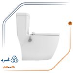 توالت فرنگی منوبلاک چینی کرد مدل آنتوریوم درجه 1 - Image 5