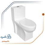 توالت فرنگی منوبلاک چینی کرد مدل آدنیس درجه 1