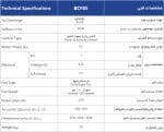 جدول مشخصات کولر 8500 البرز