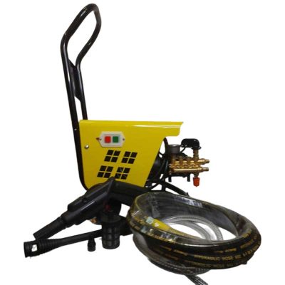کارواش 1800 وات صنعتی اسپیتا با بدنه زرد و دسته و چرخ مشکی