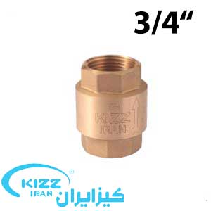 شیر یکطرفه فنری سوپاپ پلاستیکی 3/4 اینچ برند کیز ایران