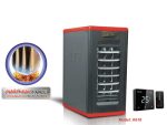 هیتر گازی آذرتهویه a618 در کنار مشعل و ترموستات