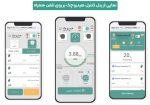 نمایی از کلید هوشمند هیدروچک وقتی به وای فای وصله
