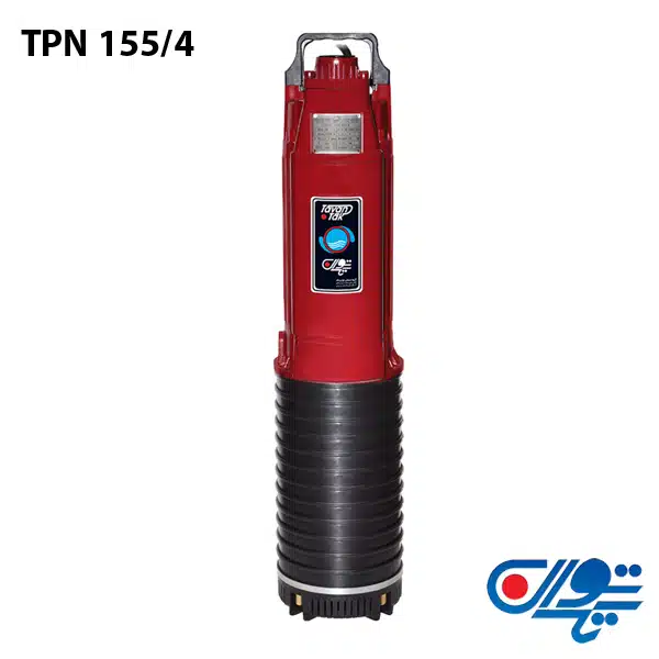 PUMP-TAVANTALK-155/4 کفکش توان تک 155 متری لوله 4 خروجی از بالا تکفاز TPN155/4