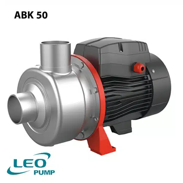 پمپ لئو abk50 پمپ استیل لئو پروانه نیمه باز مدل ABK50